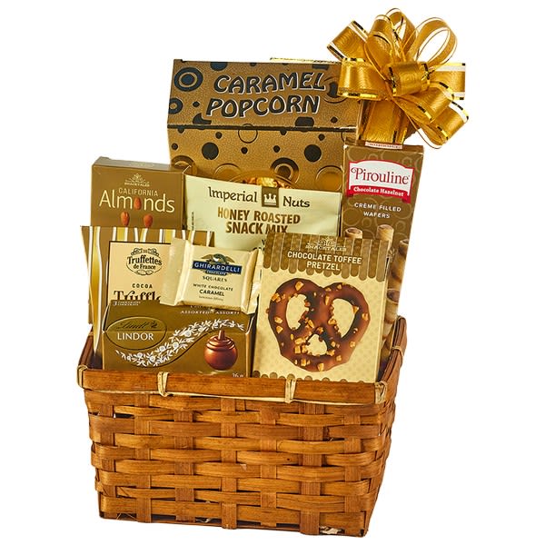 Everything Sweet Basket Flower Bouquet