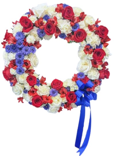 Liberty and Love Wreath FW-627 *EASEL INCLUDED*