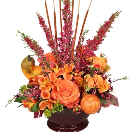 Homecoming Harvest Flower Bouquet