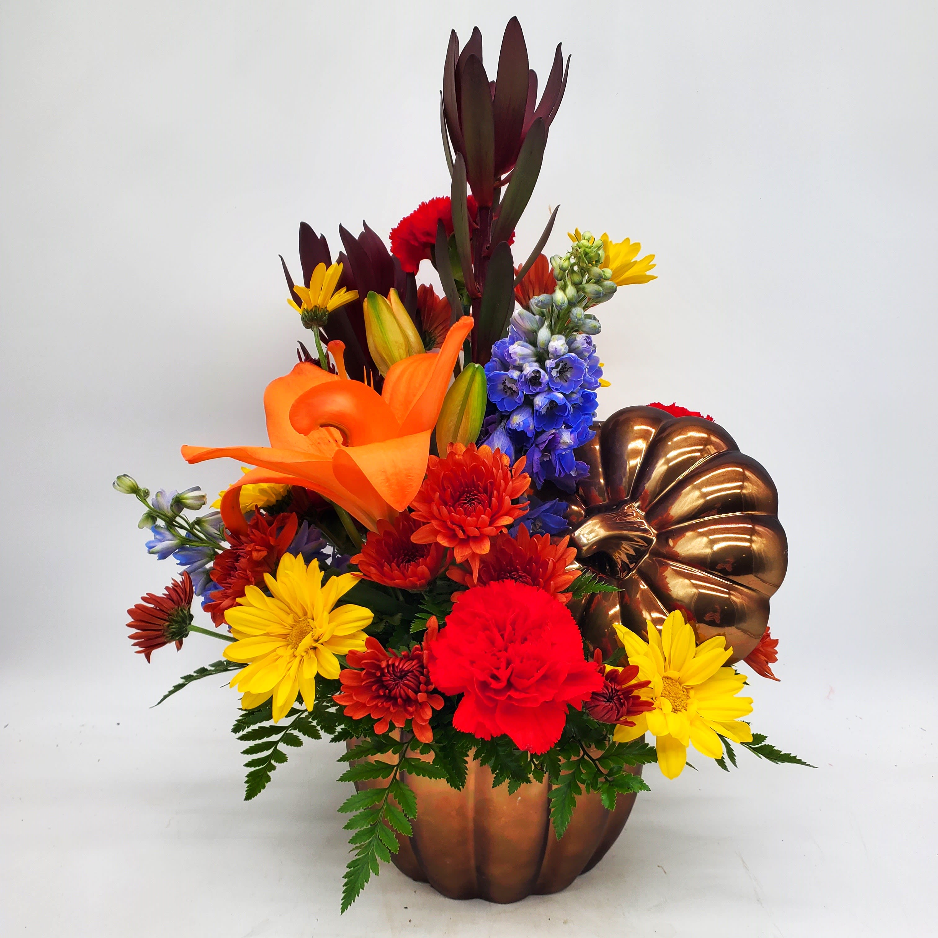 Bronze Elegance Flower Bouquet
