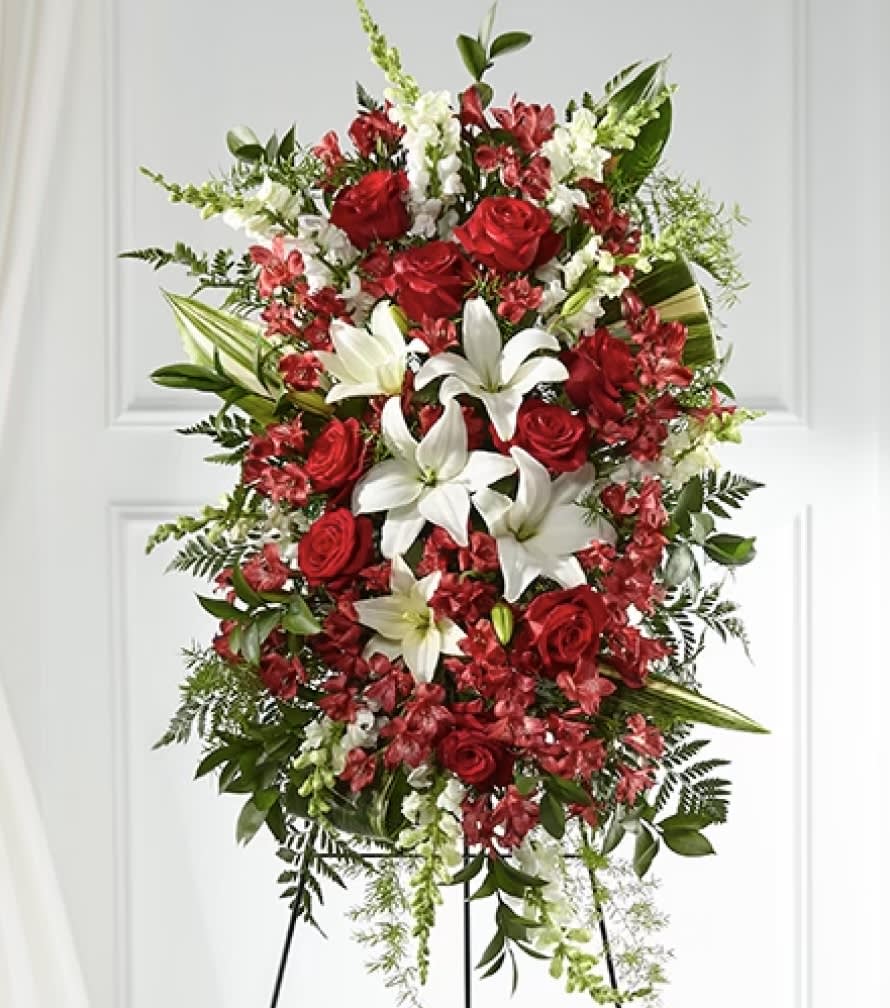 Eternal Flame Tribute Standing Spray