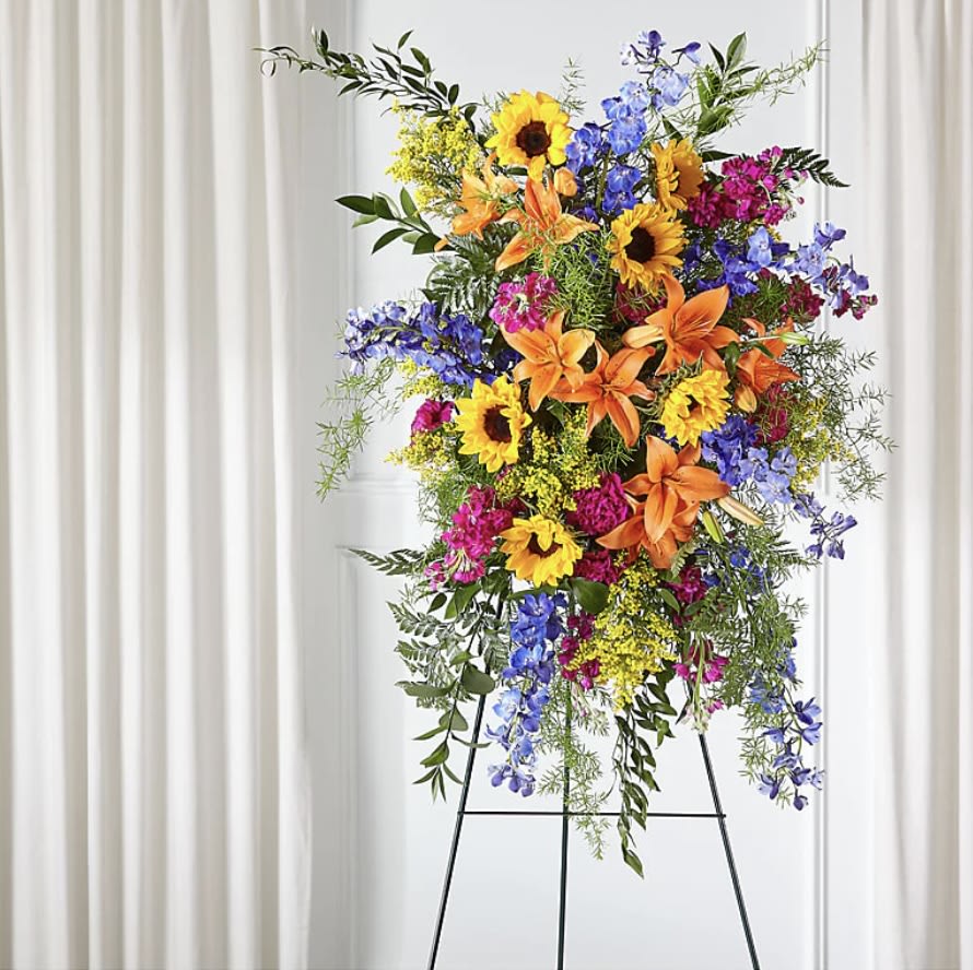 Vibrant Serenade Standing Spray