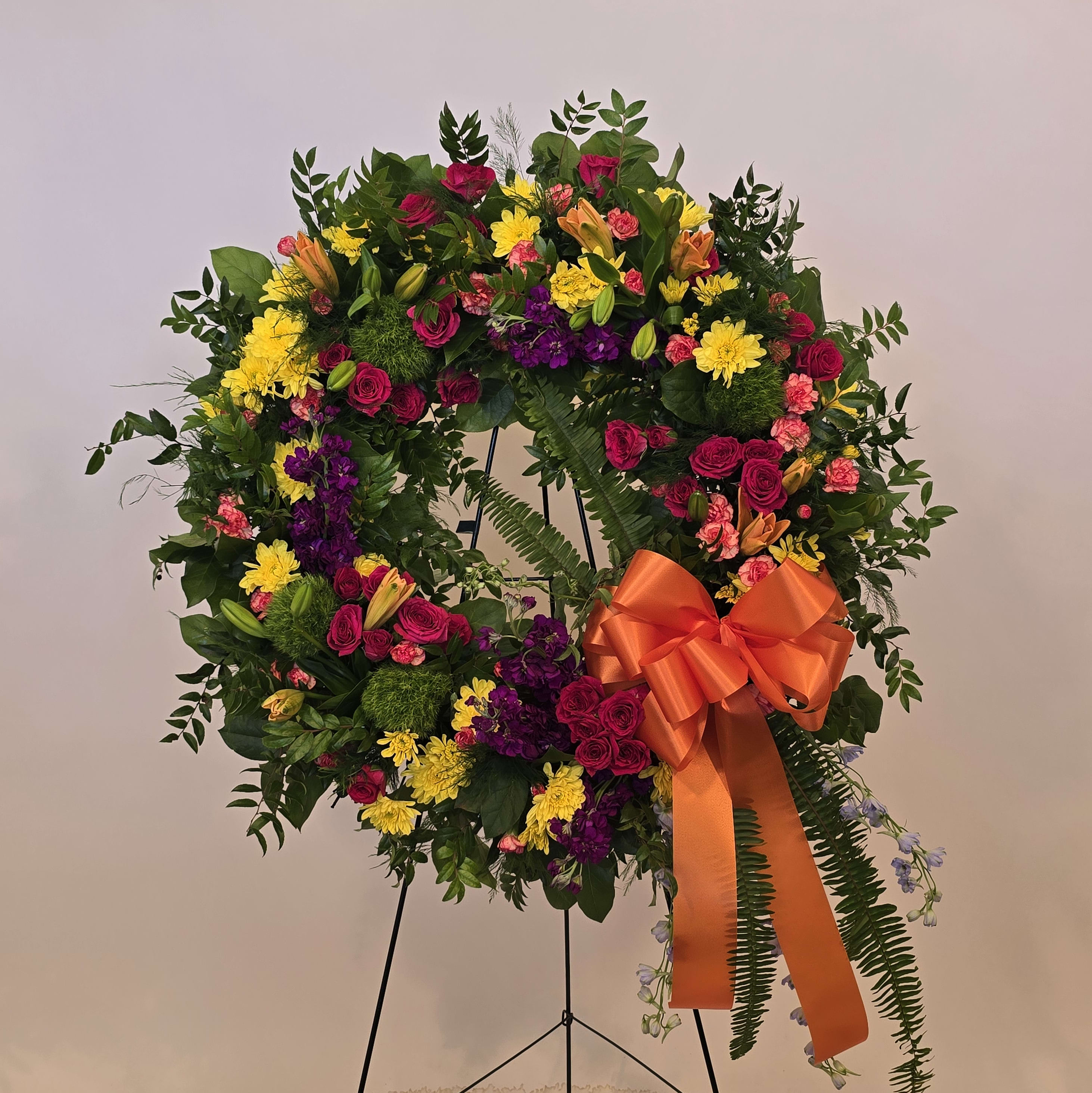 SERENITY OF COLORS WREATH