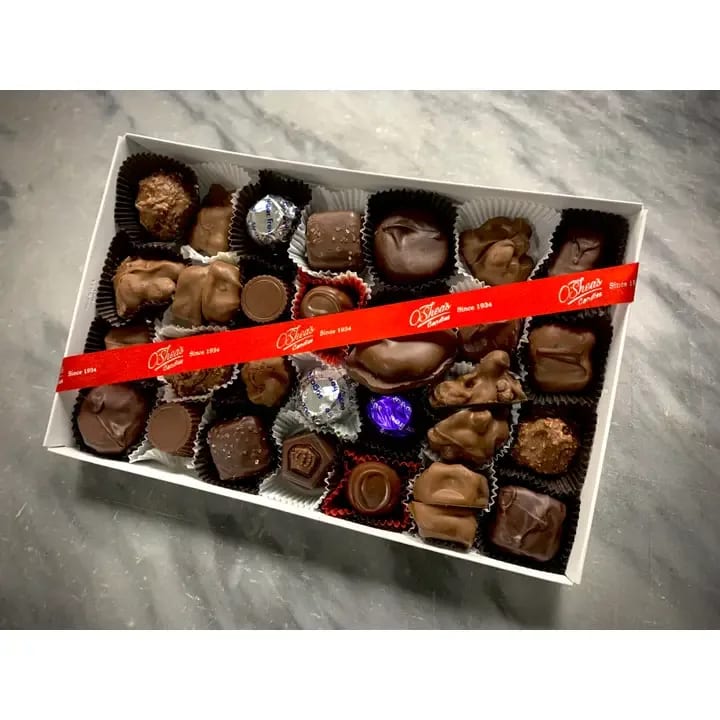 Mixed Box of Assorted SUGAR-FREE 1 lb. Chocolates Flower Bouquet