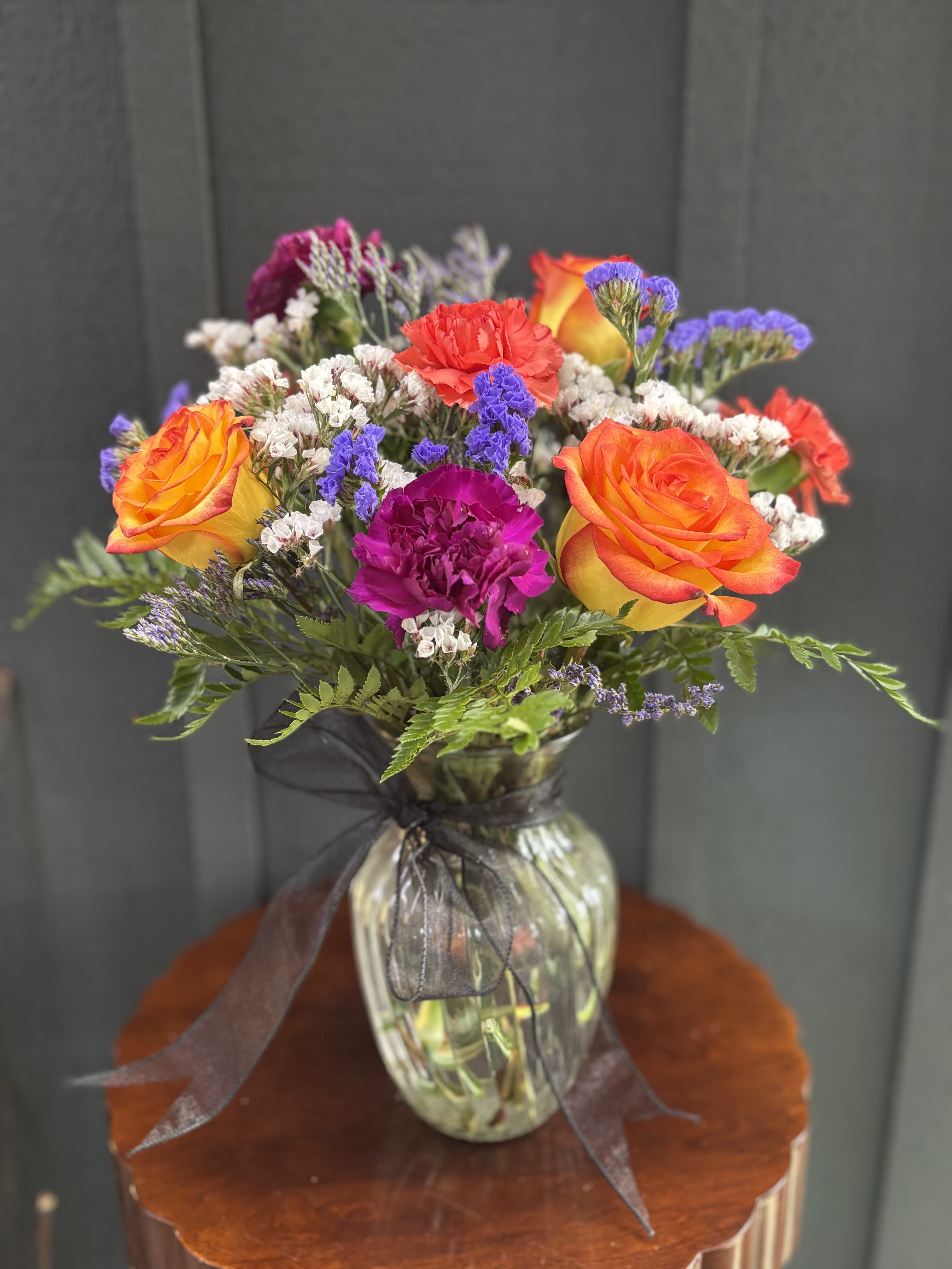Autumn Evening Flower Bouquet