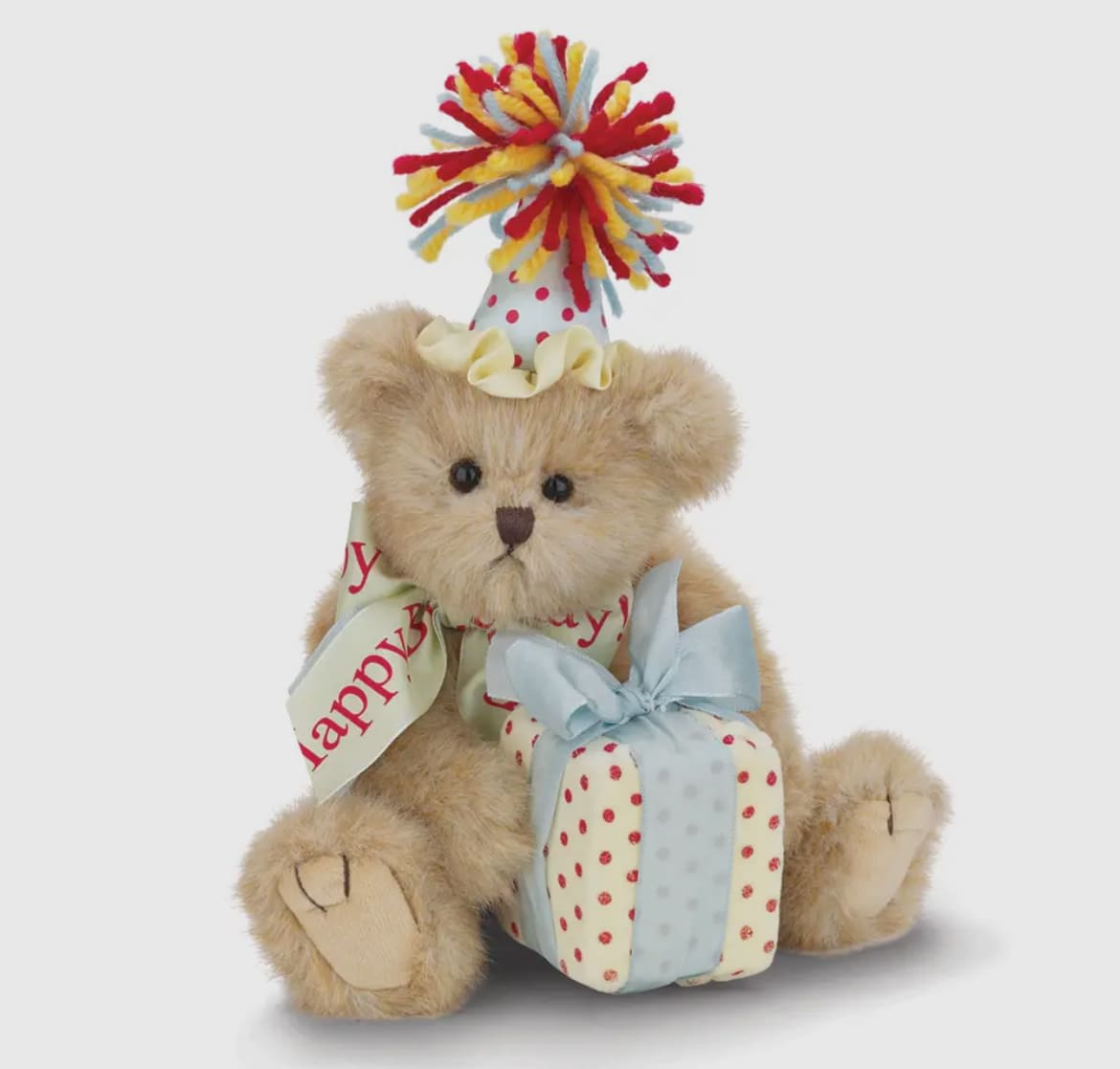 Happy Birthday Bear Flower Bouquet