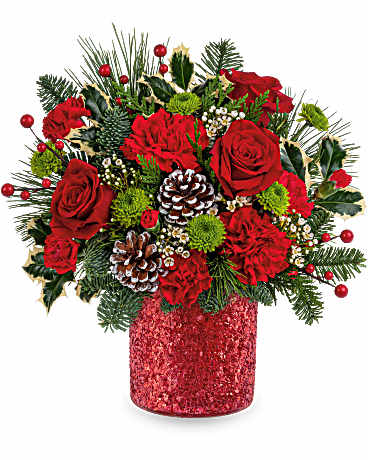 Teleflora's Crimson Wishes Bouquet Flower Bouquet