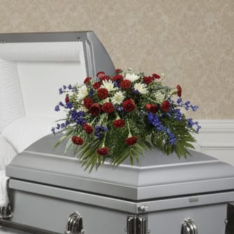 Honorable Dedication Casket Spray