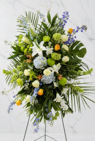 Blue Hydrangea Sprary