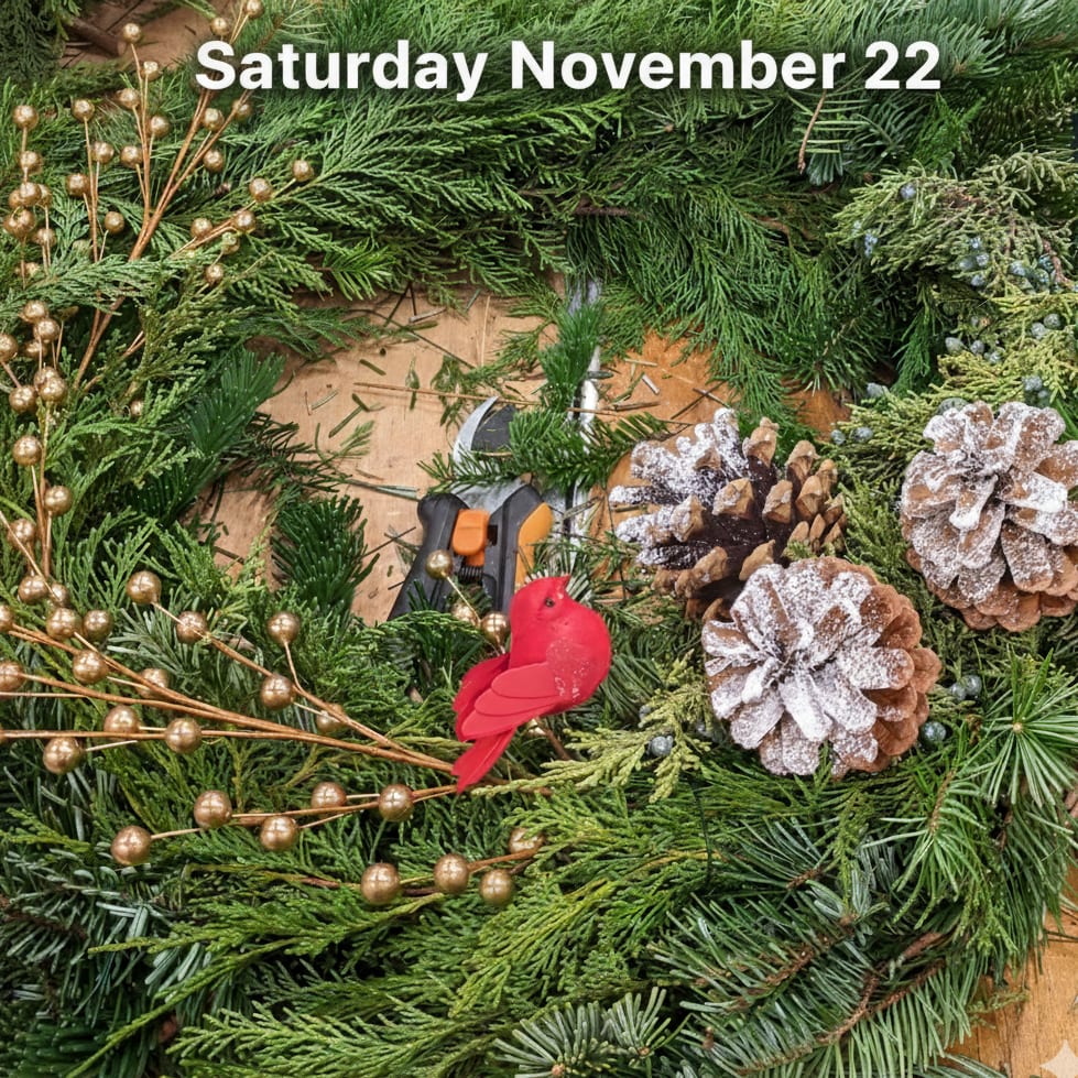 Wreath Decorating Workshop Nov 22