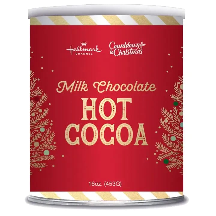 Hallmark Channel Hot Cocoa-1 lb Tin Flower Bouquet