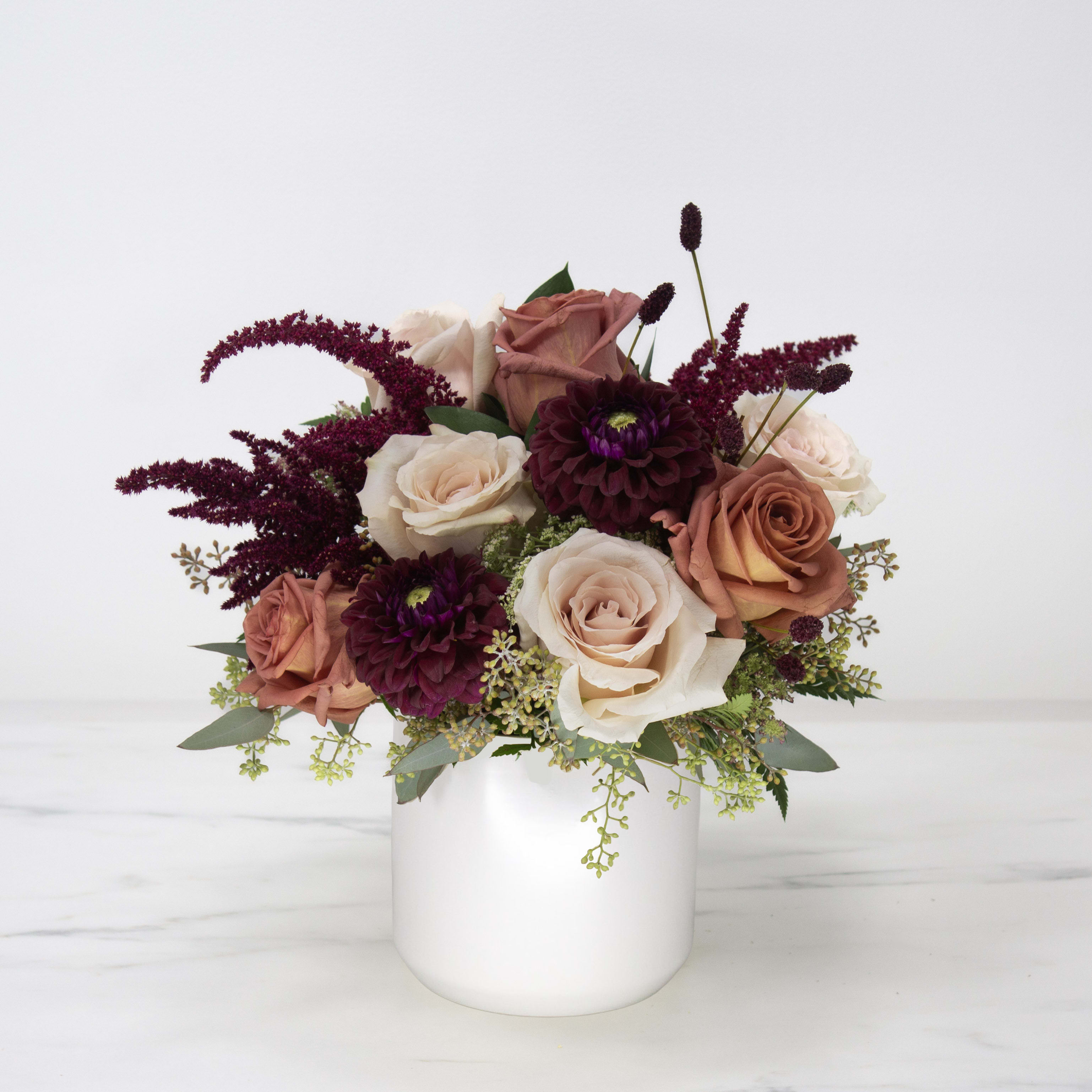 Burgundy Blush Flower Bouquet