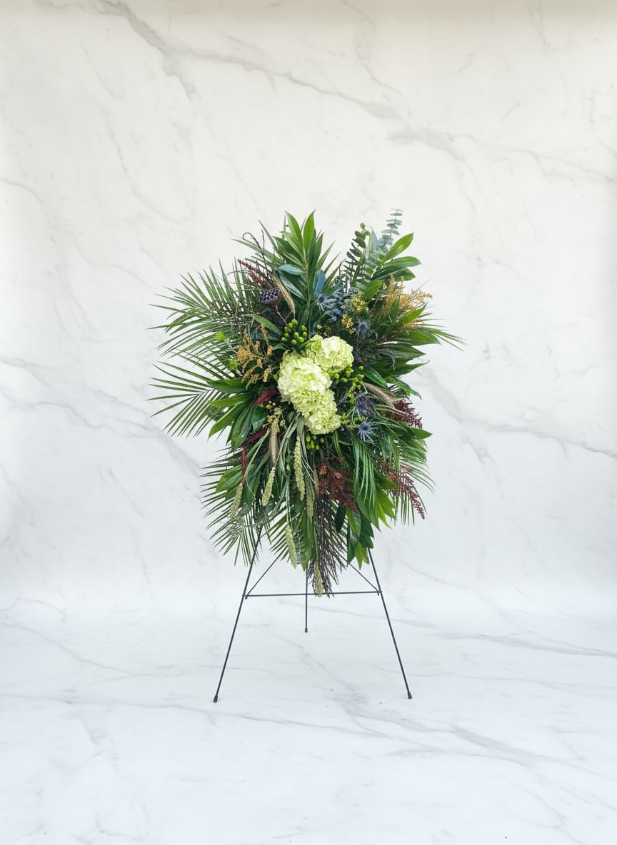 Masculine Funeral Spray