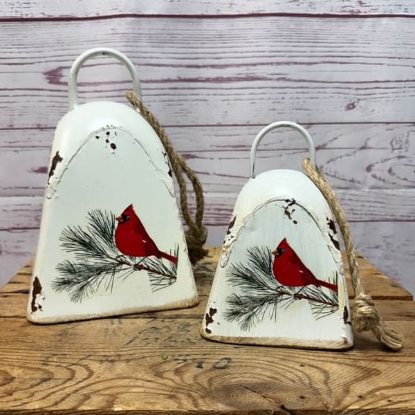 Cardinal Christmas Bells