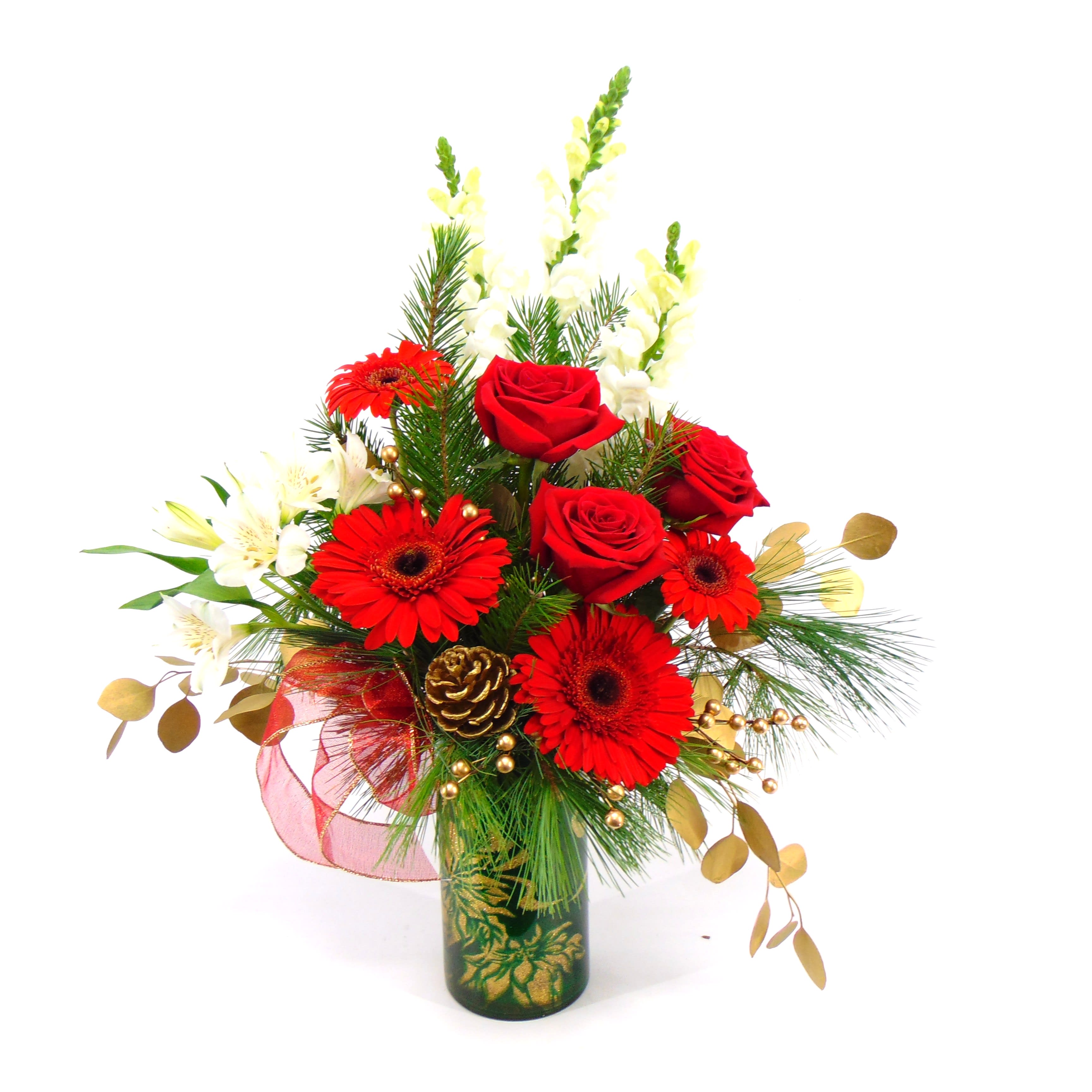 Emerald Elegance Flower Bouquet