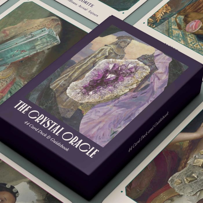 The Crystal Oracle: 44 Card Deck and Guidebook