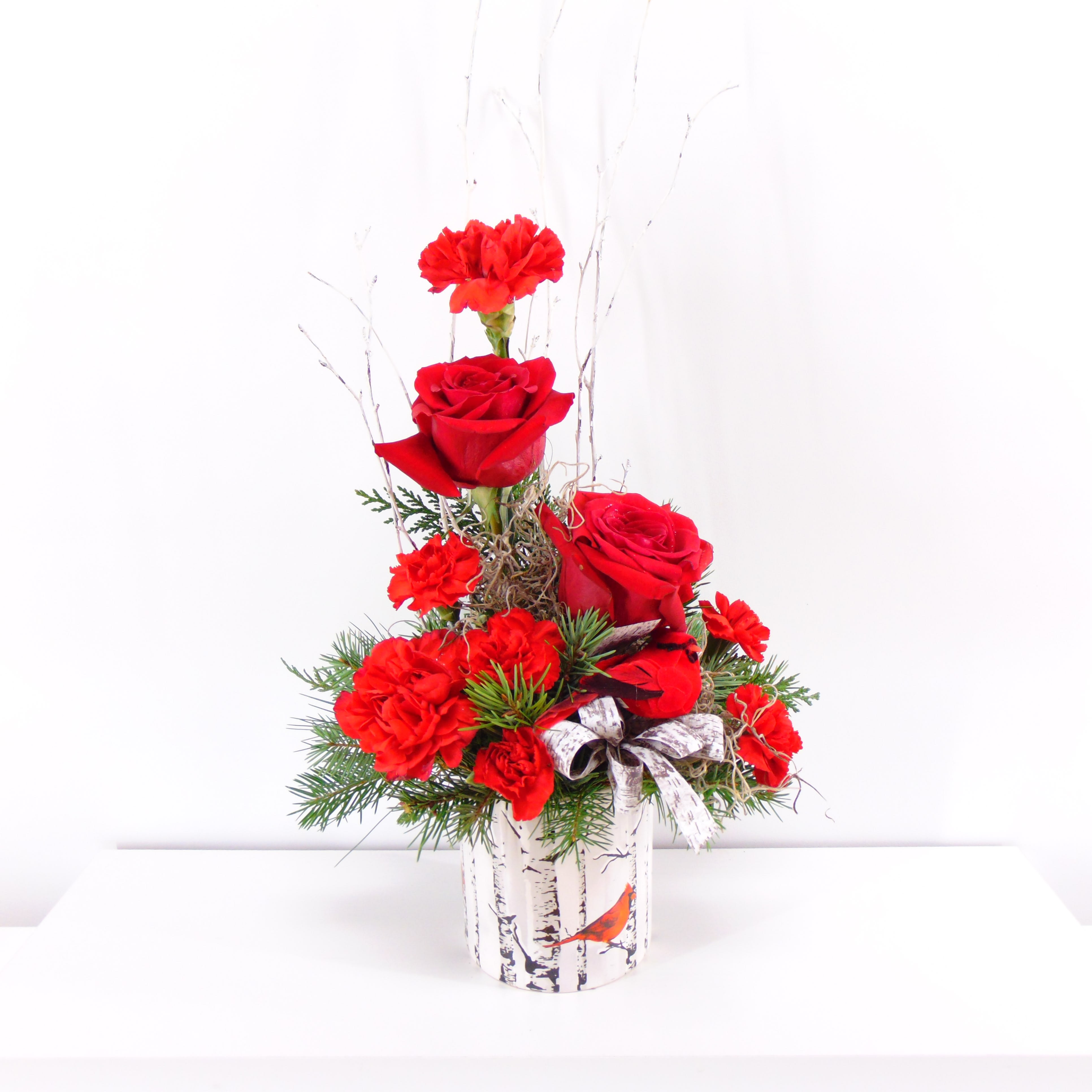 Wings of Winter Flower Bouquet