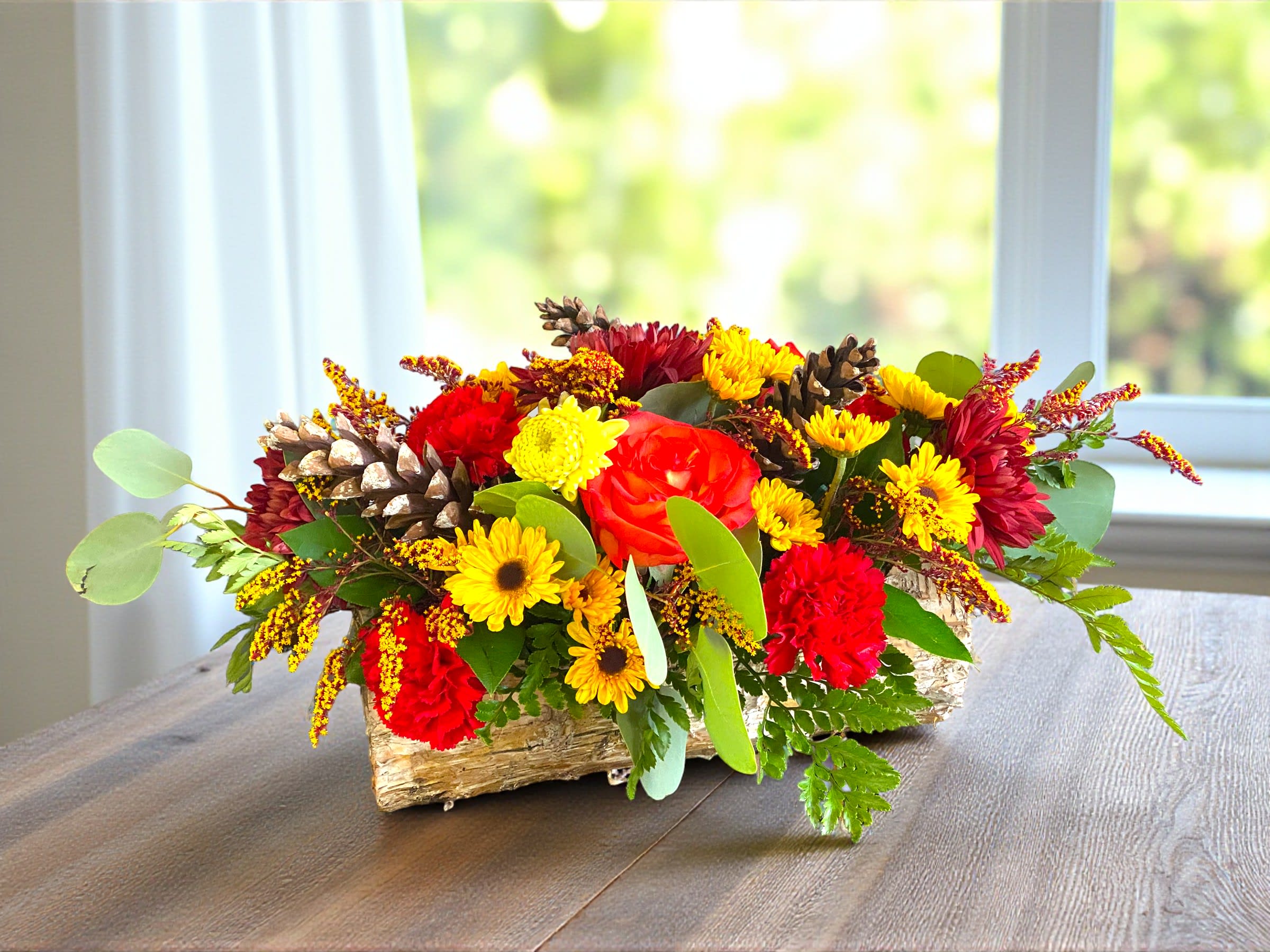 Birch Bark Centerpiece