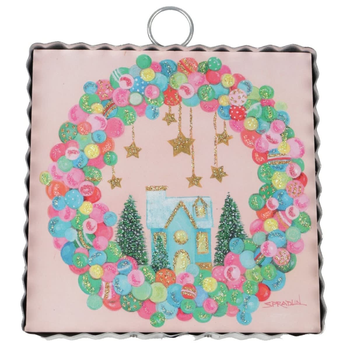 Mini Gallery Ornament Wreath