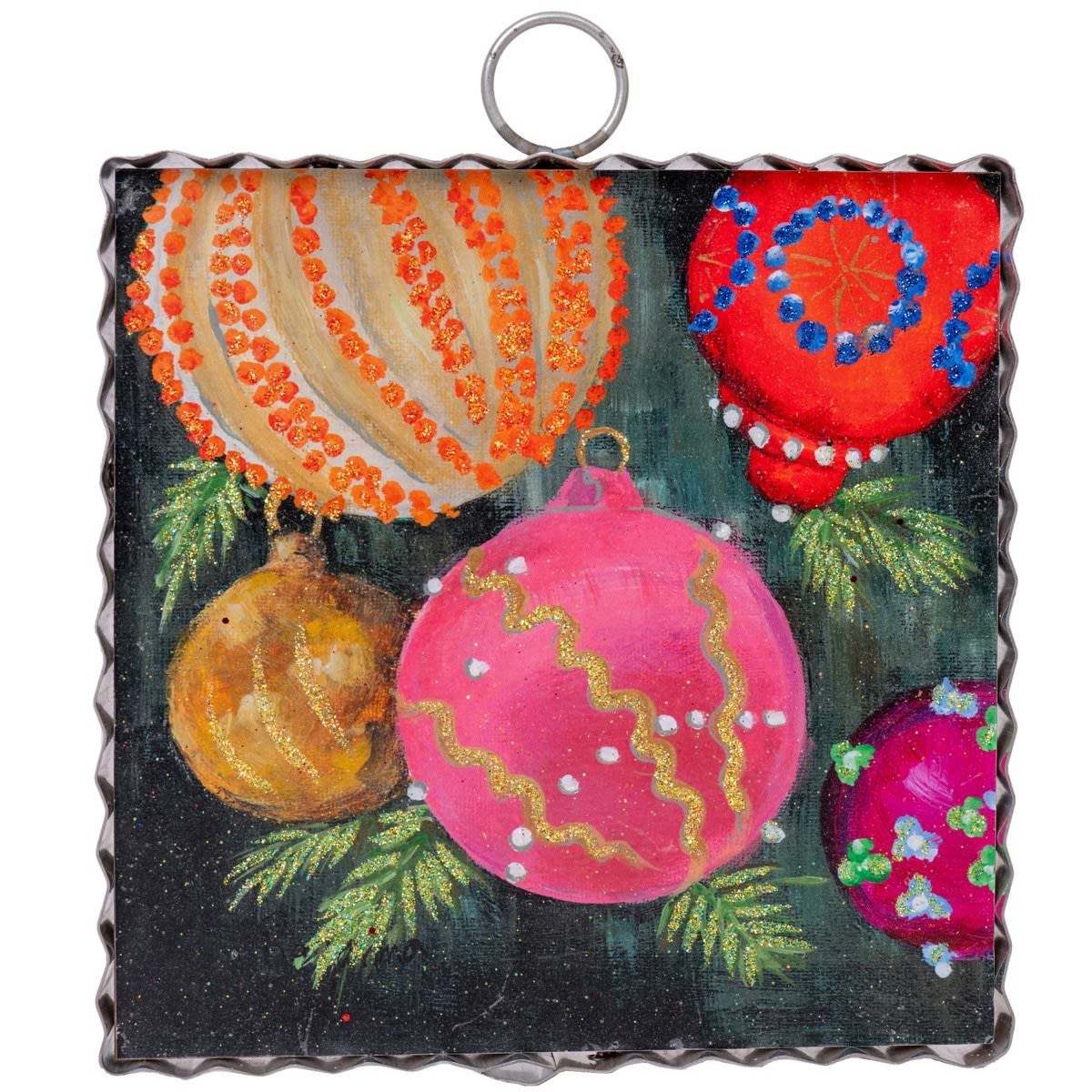 Mini Gallery Antique Pink Ornament