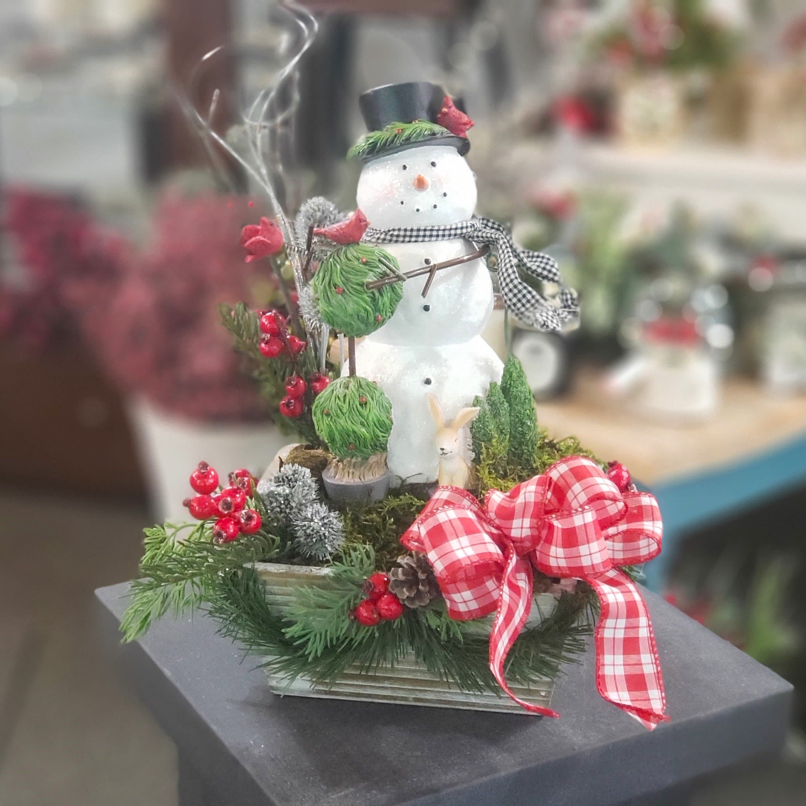 Frosty- Everlasting Artificial Decor Flower Bouquet