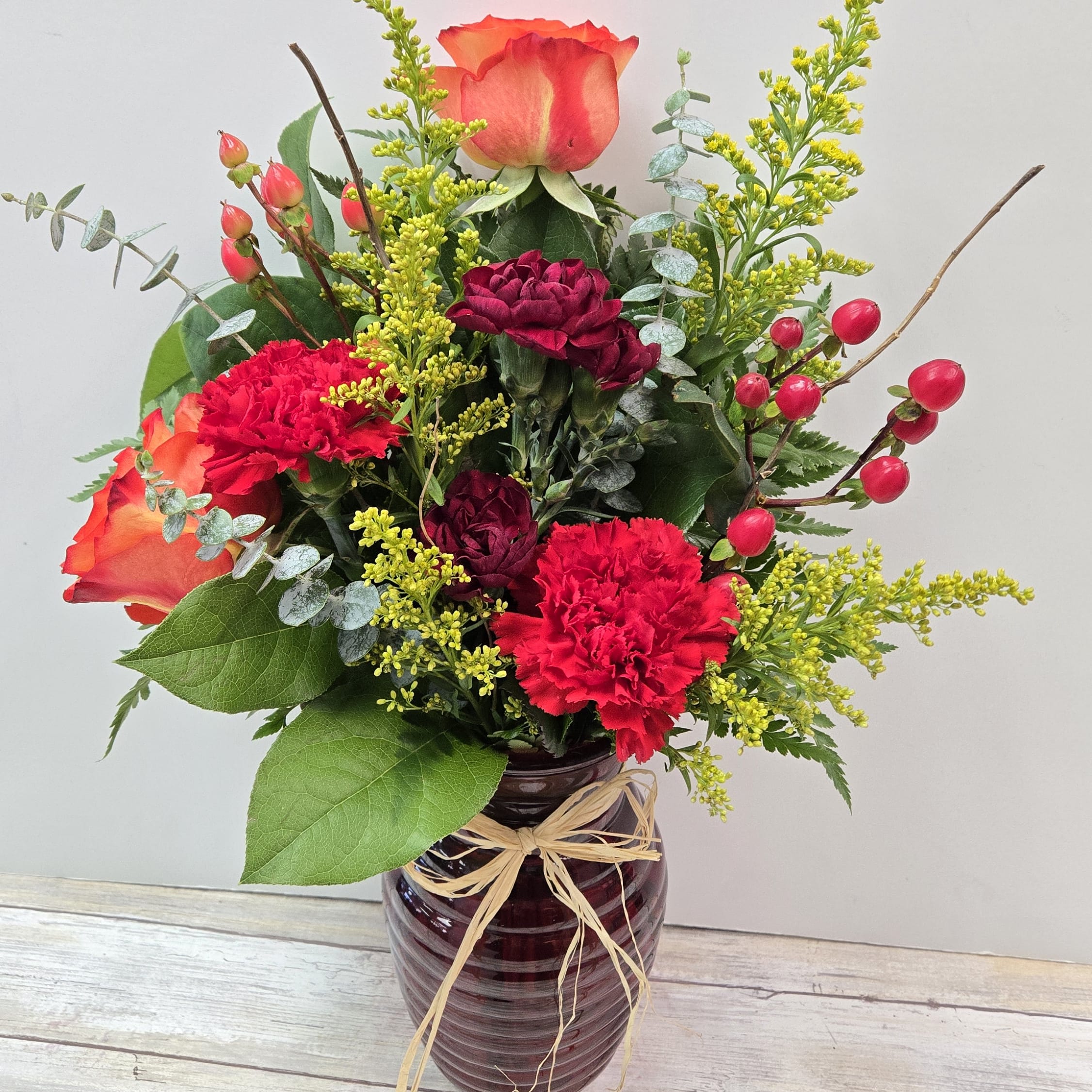 Autumn's Embrace Flower Bouquet