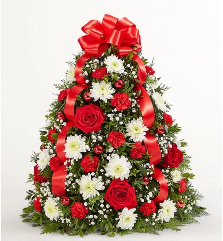 Holiday Flower Tree Flower Bouquet