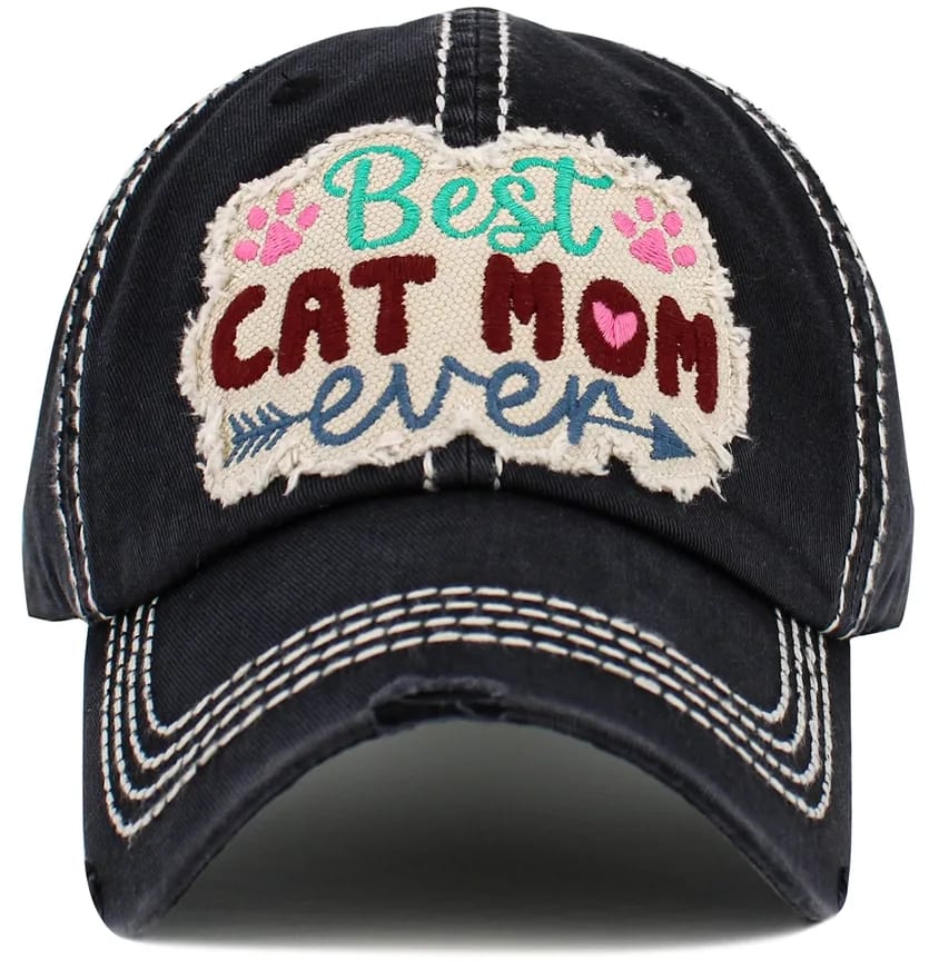 Best Cat Mom Ever Hat