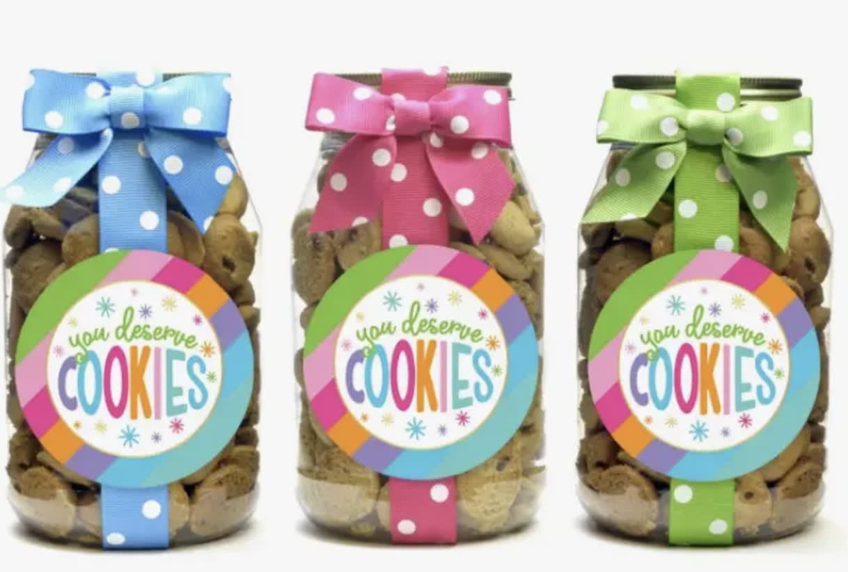 Chocolate Chip Cookies Flower Bouquet