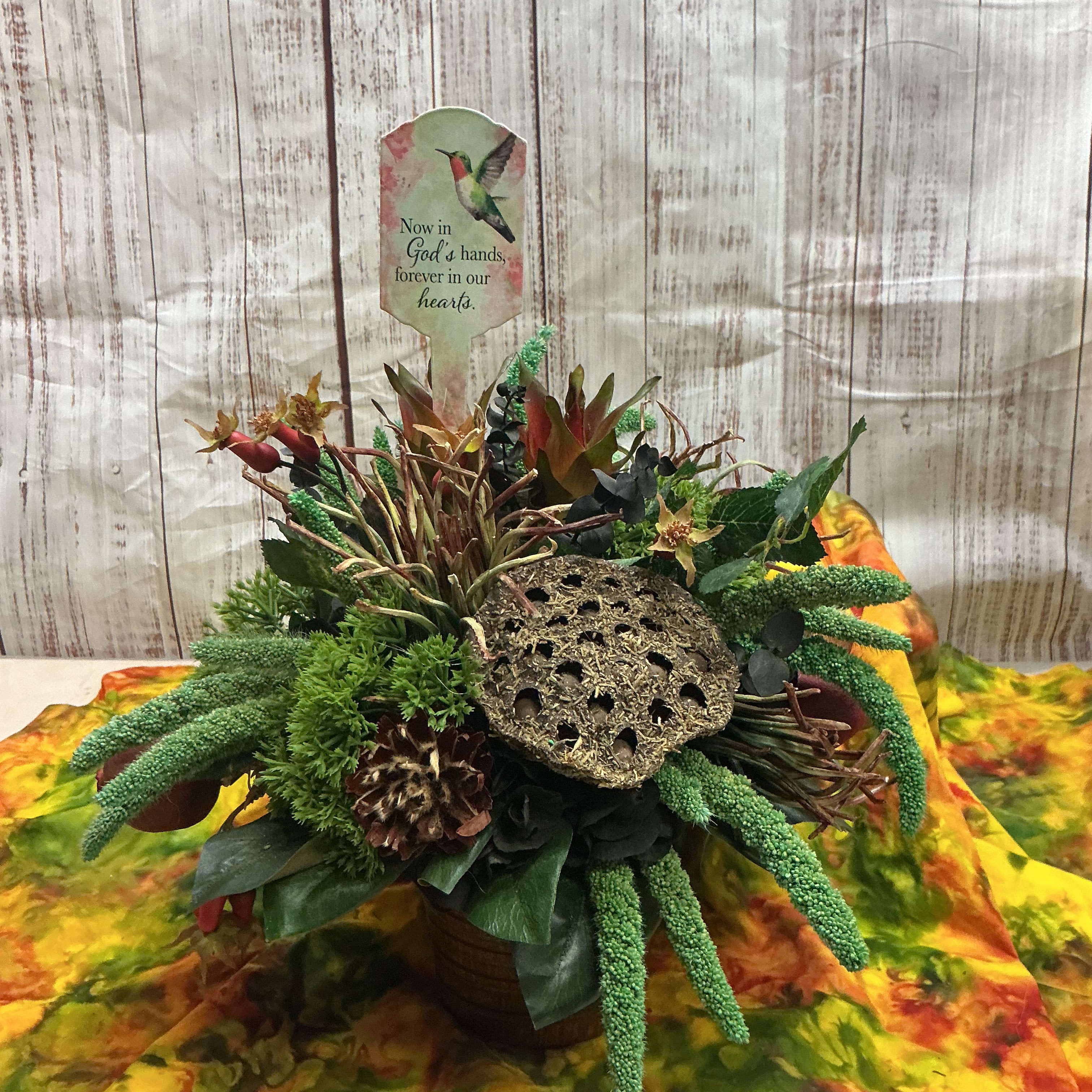 grass, berries and pods