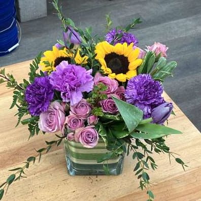 Sunny Blooms Flower Bouquet