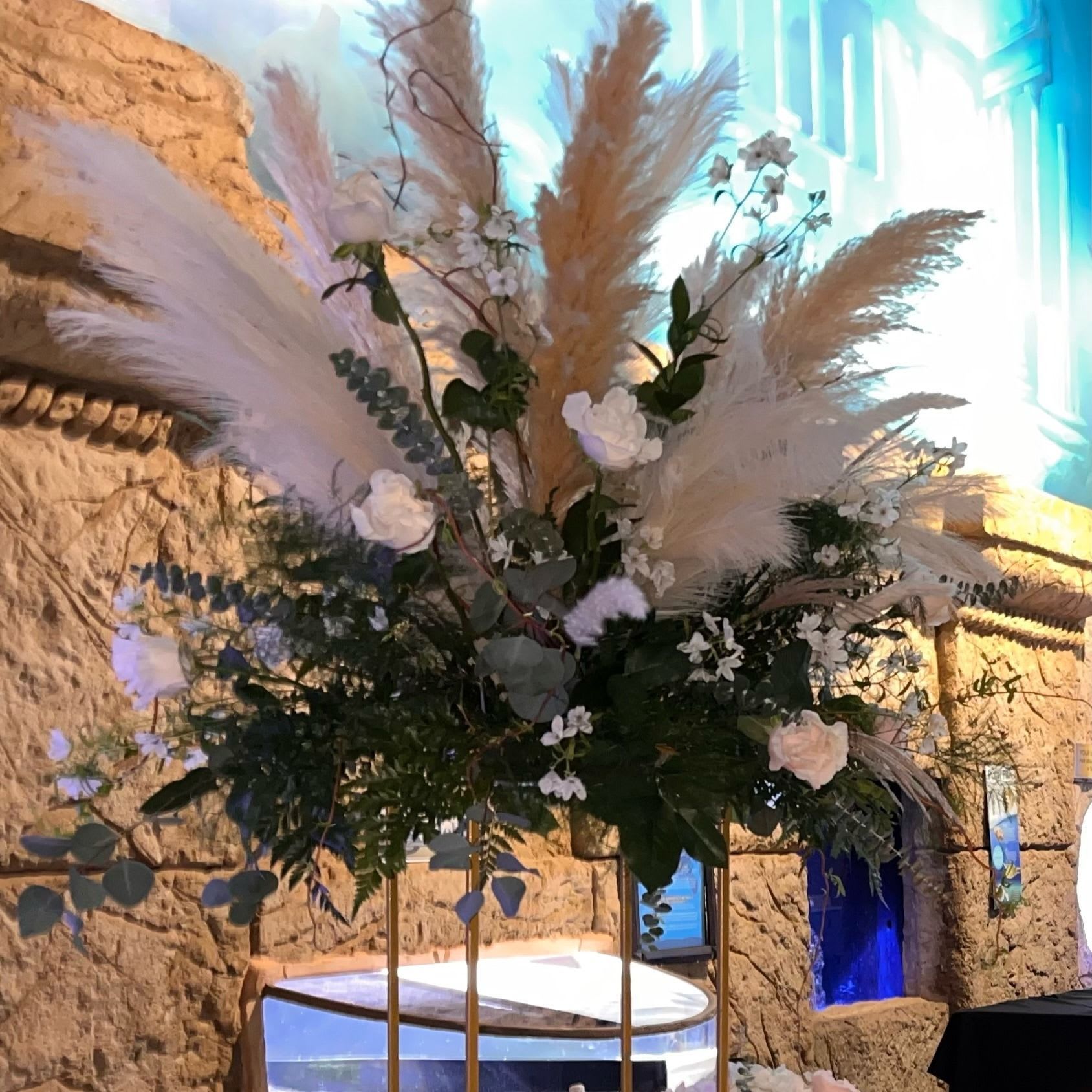 Pampas Tall Centerpiece