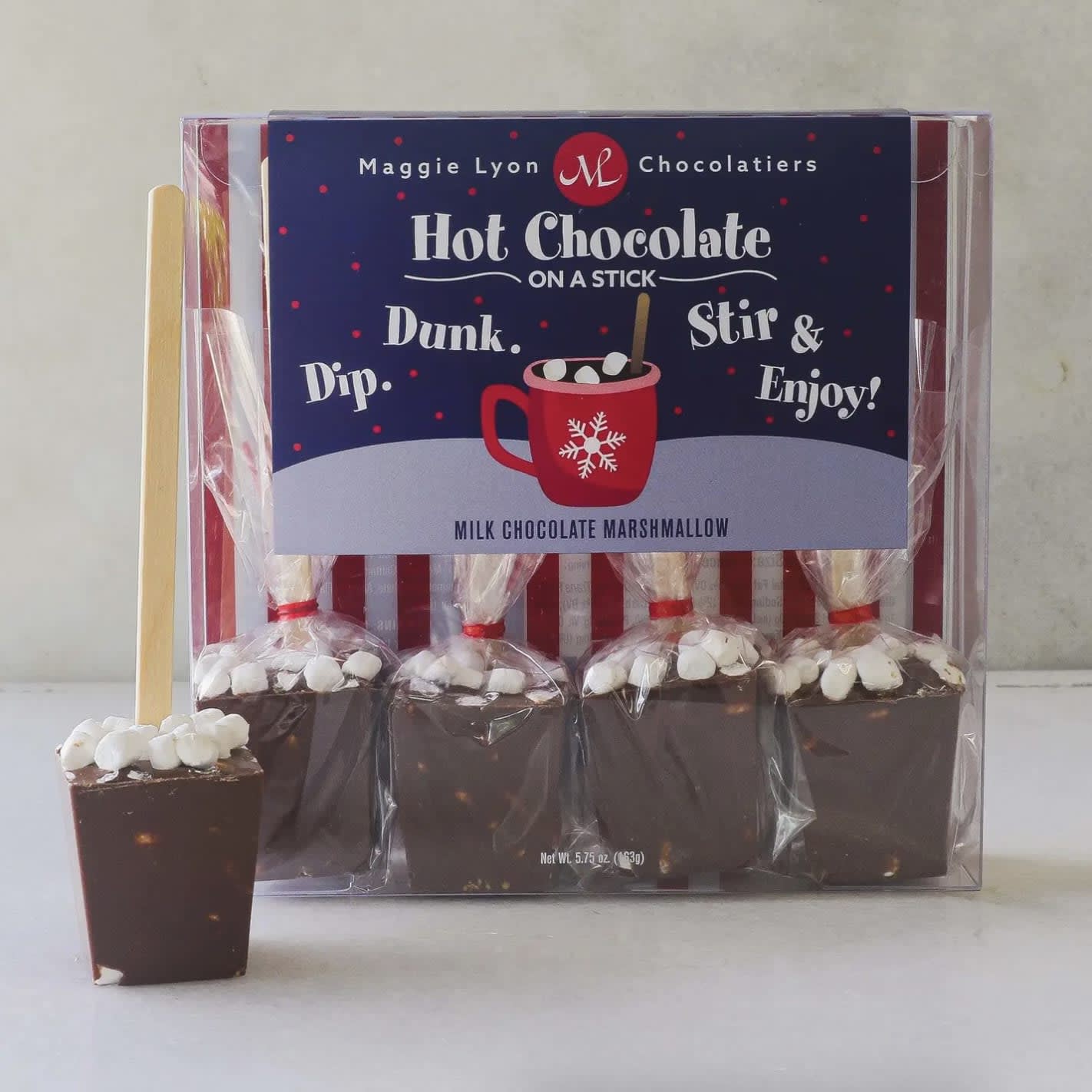Hot Chocolate on a Stick – 4 Piece Set