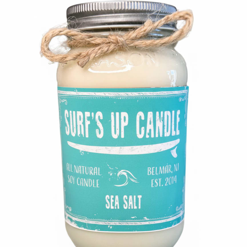 Surf’s Up Candle – Sea Salt Flower Bouquet