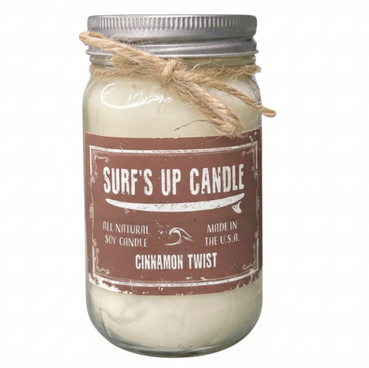 Surf’s Up Candle – Cinnamon Twist Flower Bouquet