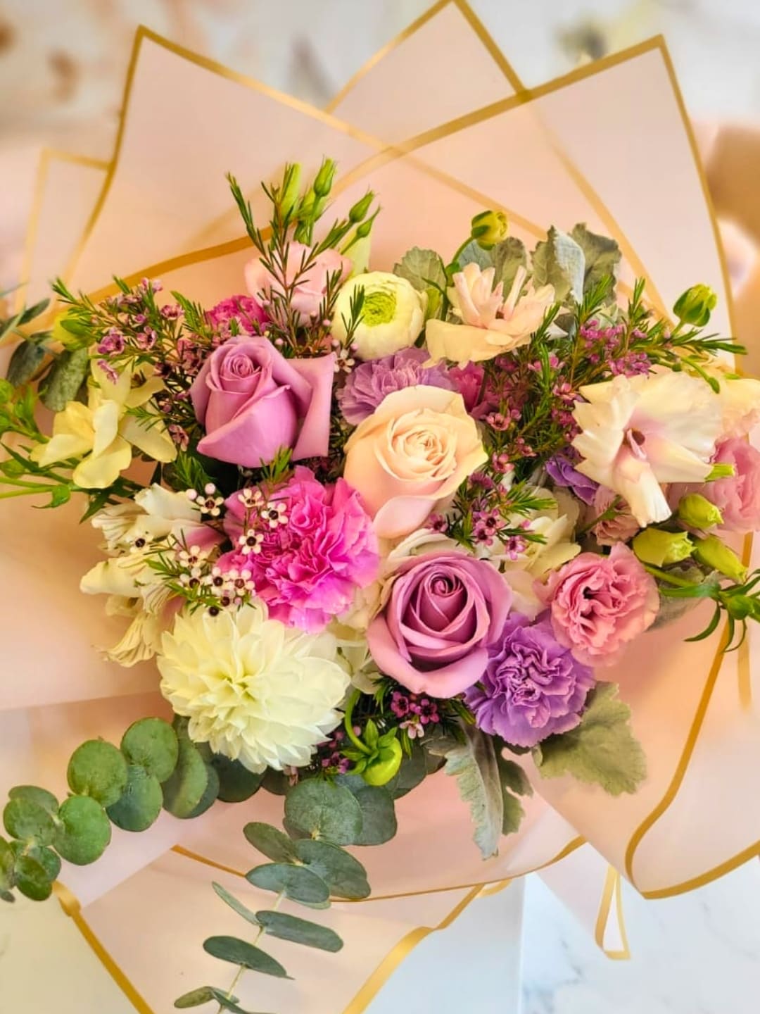 Retail "Blooms & Gratitude" Giving Back Through Floral Subscriptions Flower Bouquet