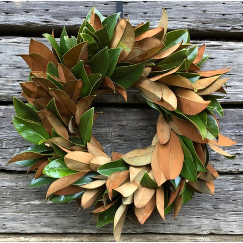 Magnolia Wreath Flower Bouquet