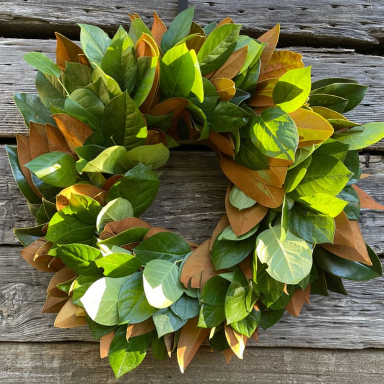 Magnolia and Salal Flower Bouquet