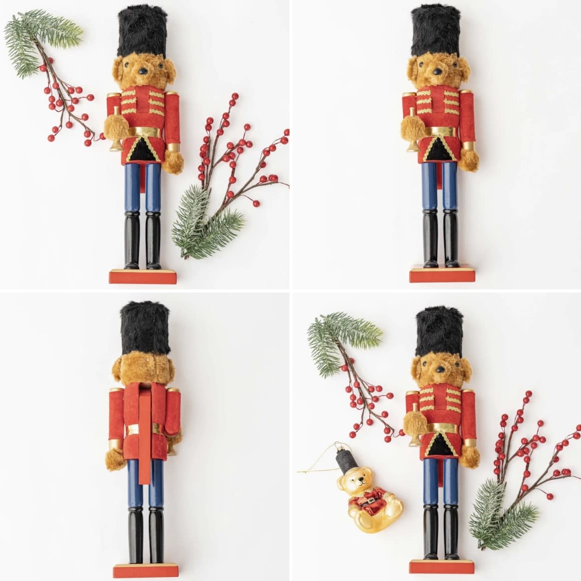 Teddy Bear Nutcracker 15"