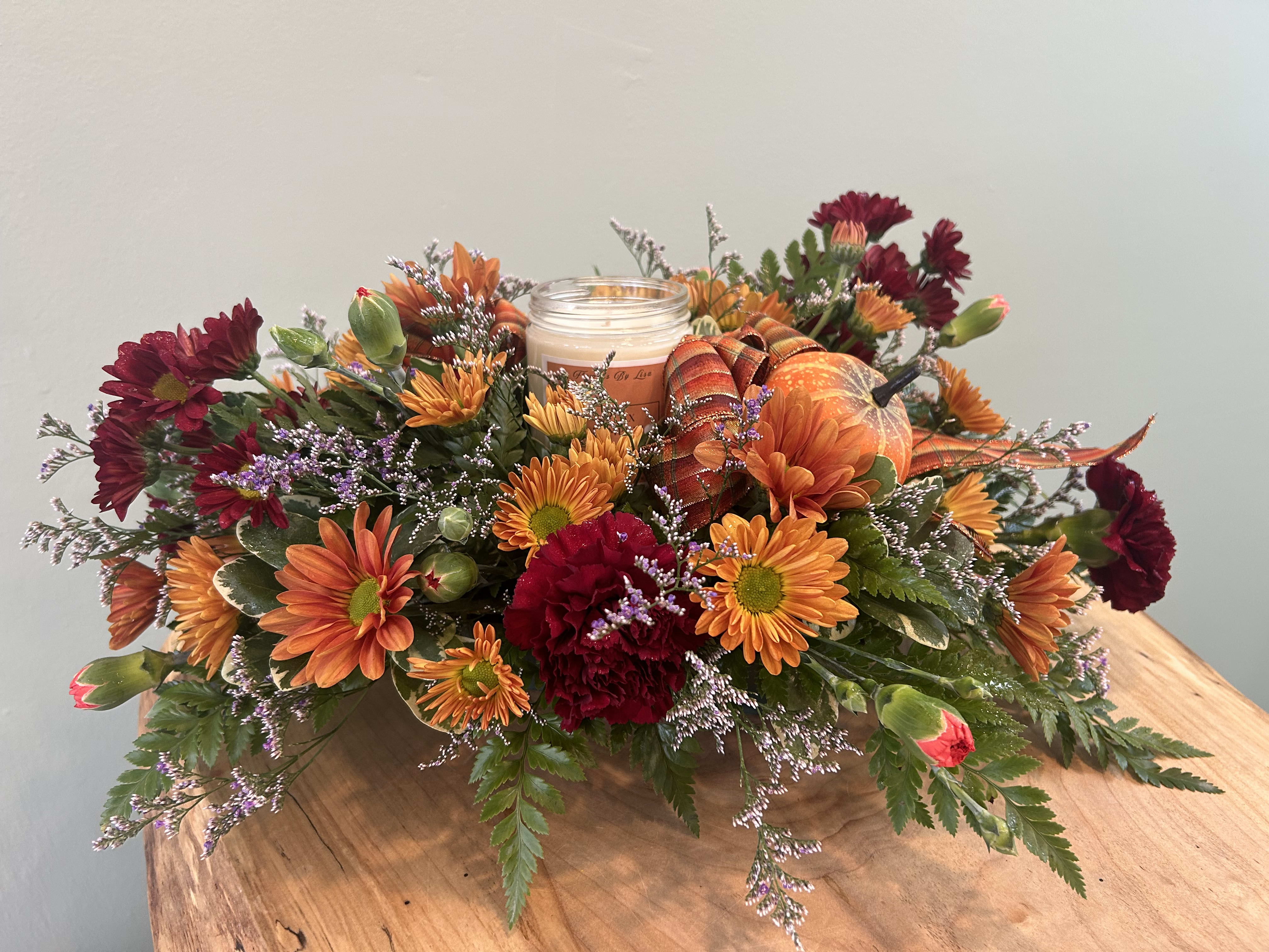Fall Center Piece Flower Bouquet