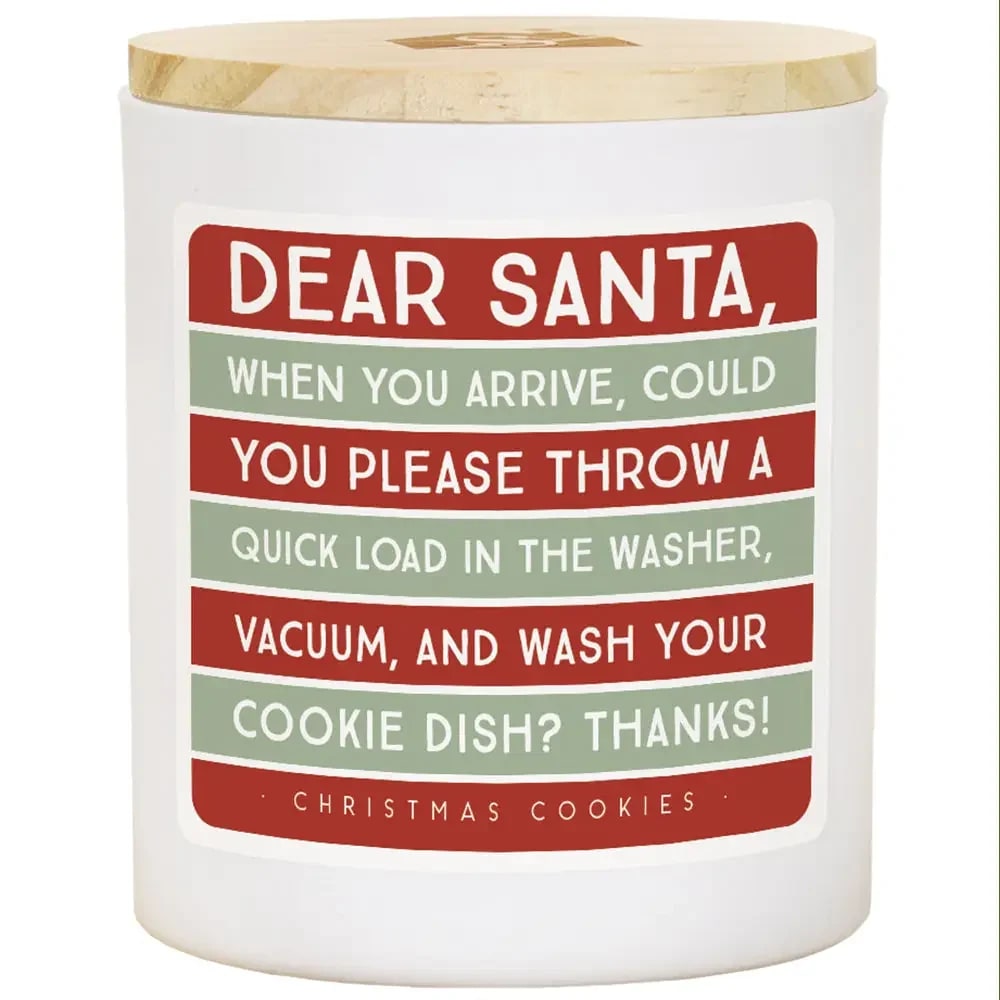Santa Washer Vacuum Candle