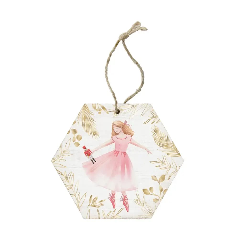 Pink Ballerina Ornament