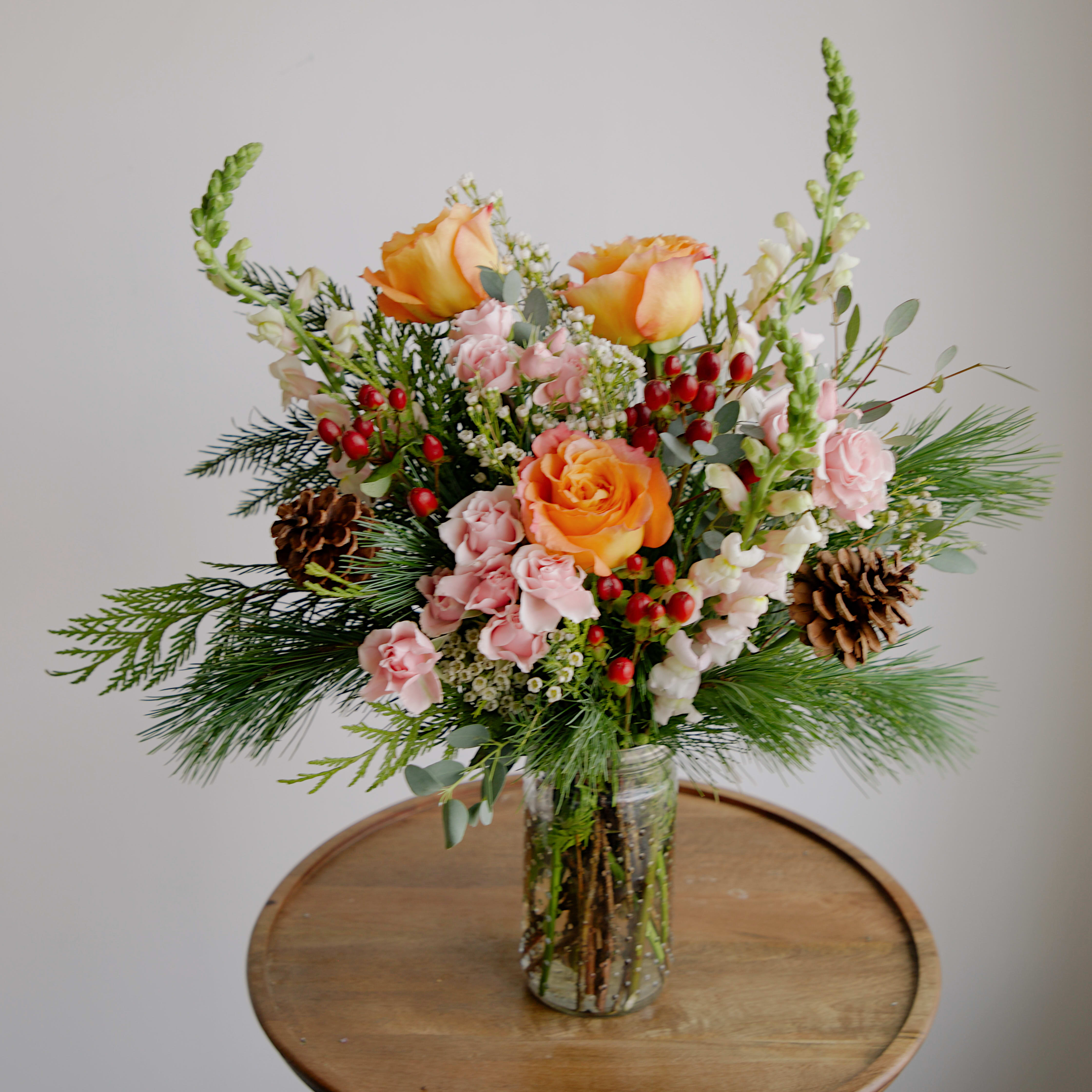 Merry & Bright Flower Bouquet