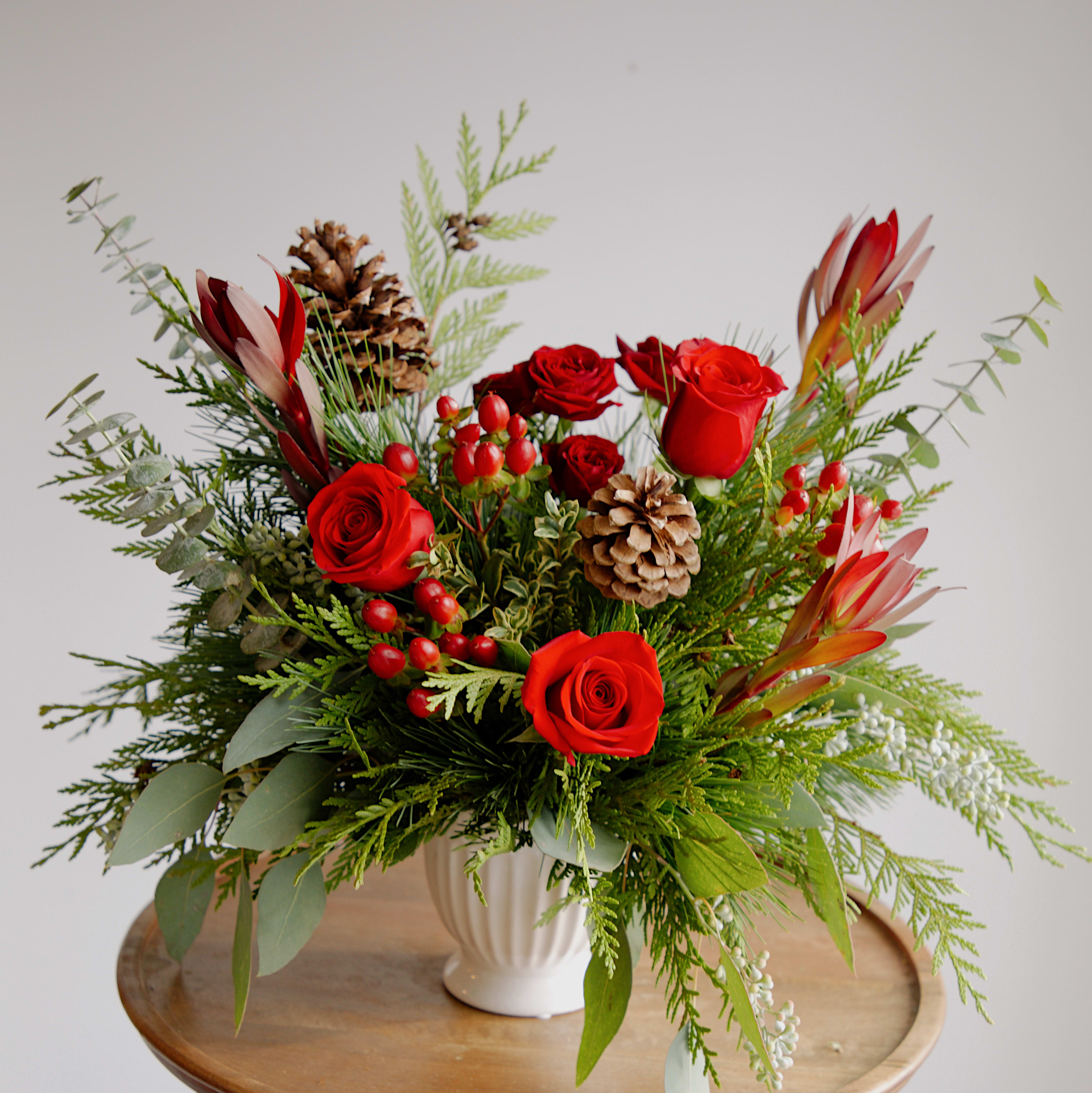 The Cardinal Flower Bouquet