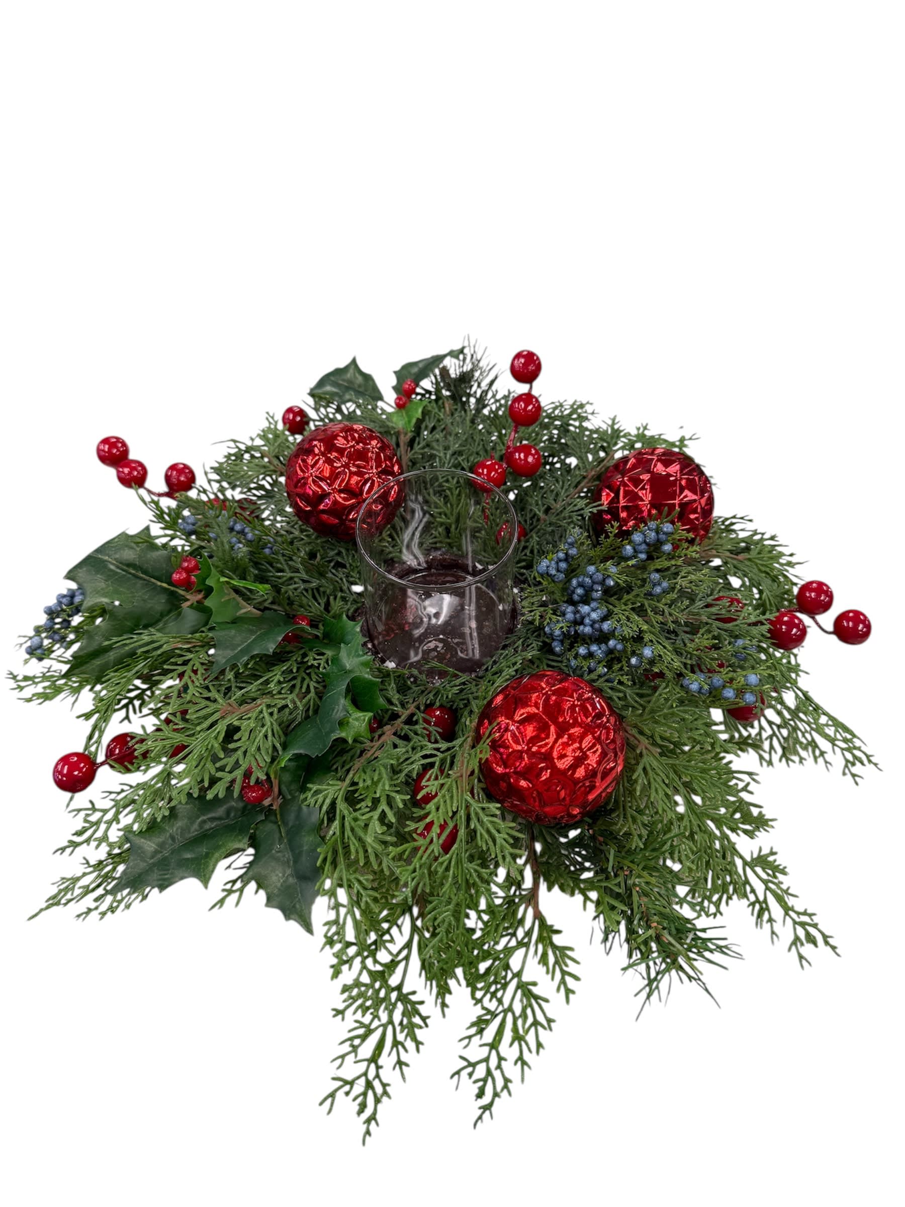 Crimson Noel Candle Ring