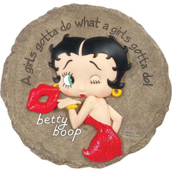 Betty Boop Stepping Stone