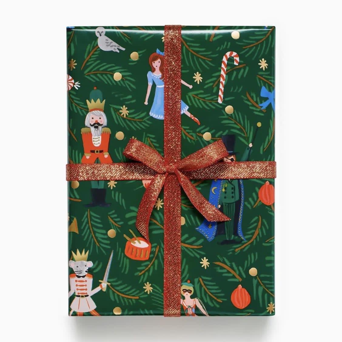 Nutcracker Continuous Wrapping Roll Flower Bouquet