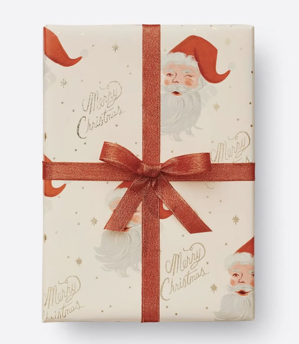 Santa Continuous Wrapping Roll
