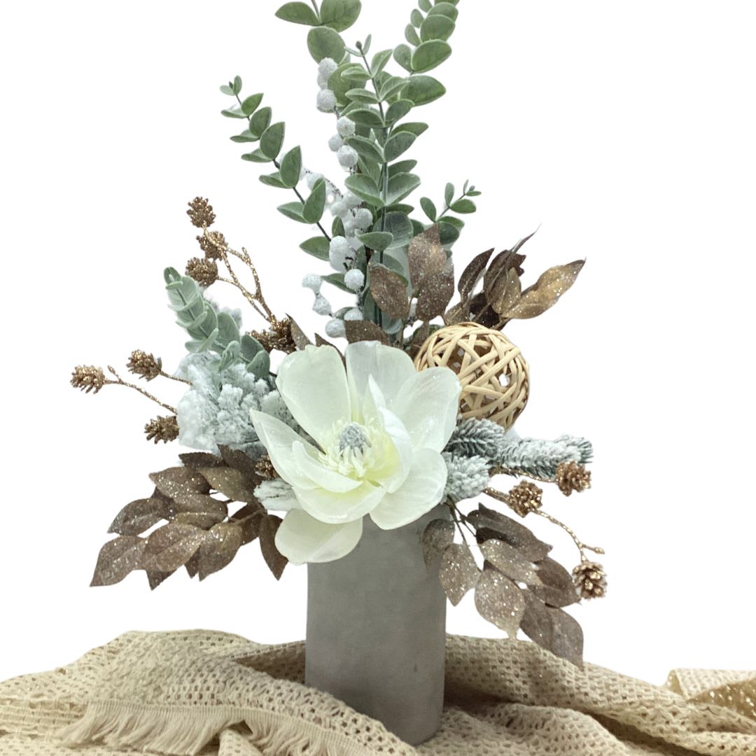 Christmas Silk Flower Bouquet