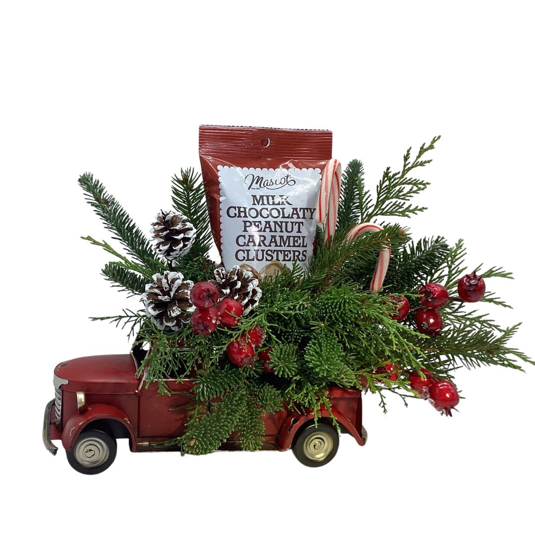 Sweets on Wheels Flower Bouquet